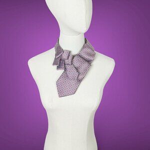 Ogsplosh Women's Ascot Scarf - Plum Women's Tie - Purple Scarf NEW